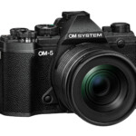 OM-5 (black) with 12-45 f/4 Pro lens fitted