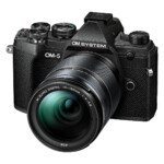 OM-5 (black) with 14-150 f/4=5.6 II lens fitted