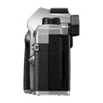 OM-5 side view (silver, left)